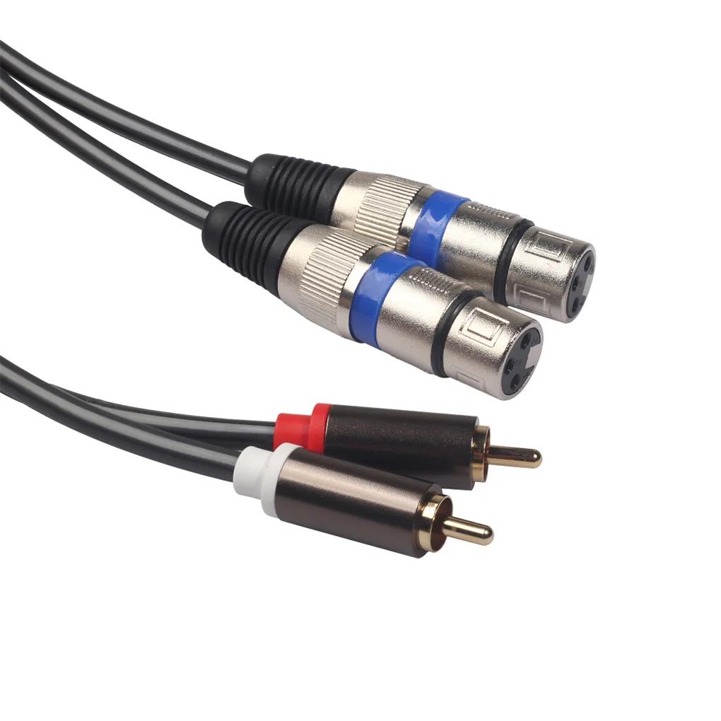  ̺ 2 XLR to 2 RCA    ڽ, XLR RCA  ũ Ŀ ̺